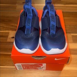 Nike Kids Flex Runner Blue Shoes